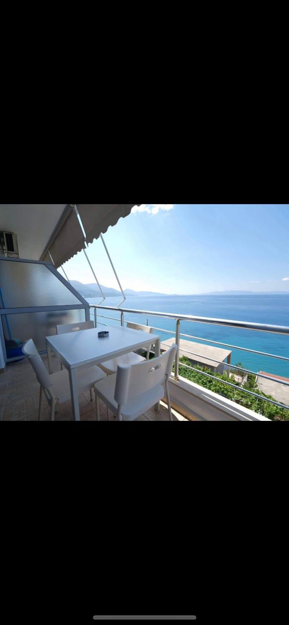 Blue Sea Apartments Qeparo Dış mekan fotoğraf